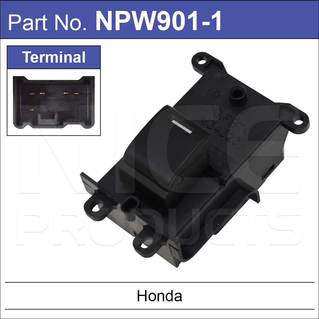 Single Switch NPW901-1 - Nice Products | Universal Auto Spares