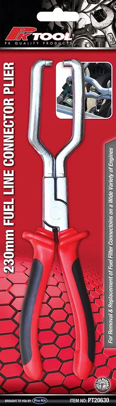 230mm Fuel Line Connector Plier Soft, Ergonomic Handle Grips - PKTool