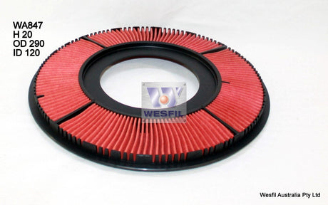 Air Filter A1214 Fits Ford/Mazda WA847 - Wesfil
