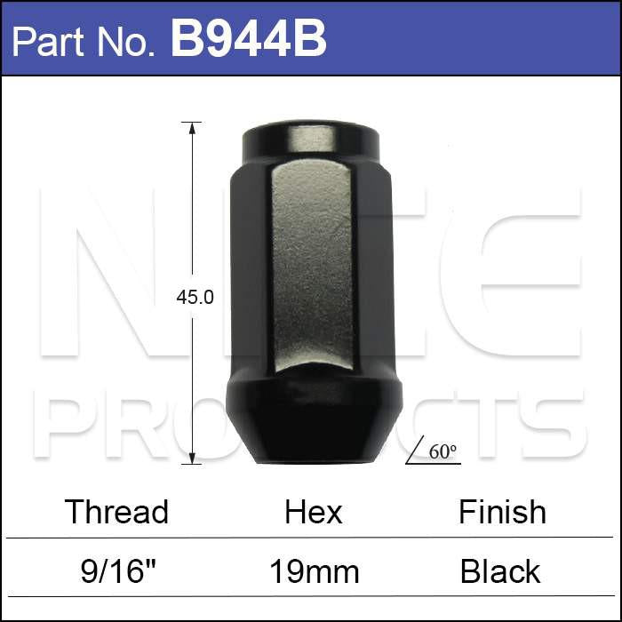 Wheel Nuts pk25 B944B-25 - Nice Products | Universal Auto Spares