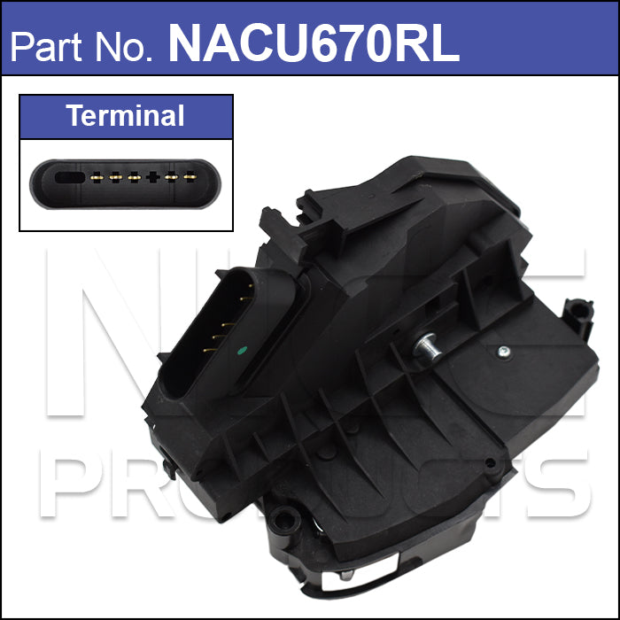 Door Lock Actuator NACU670RL - Nice Products | Universal Auto Spares