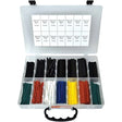 250 Piece Multi-Coloured Heat Shrink Tube Assortment Kit - PKTool | Universal Auto Spares