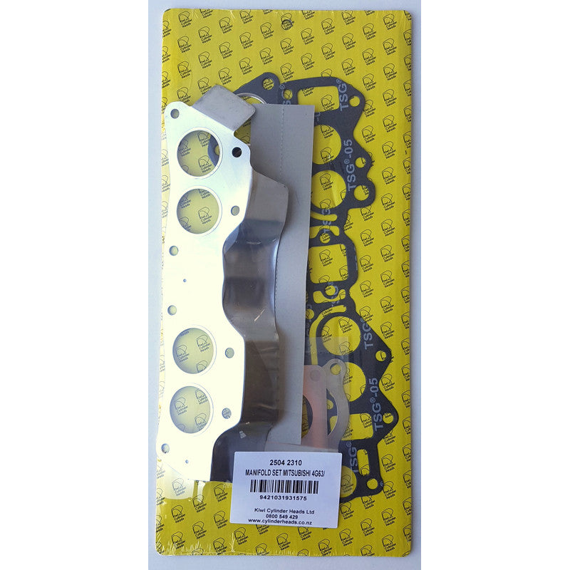 Manifold and Turbo Set Mitsubishi 4G62/4G63/4G64 8V Hyundai G4CM/G4CP/G4CS 8v 25042310 - Kiwi Cylinder Heads - Manifold Gaskets - Kiwi Cylinder Heads