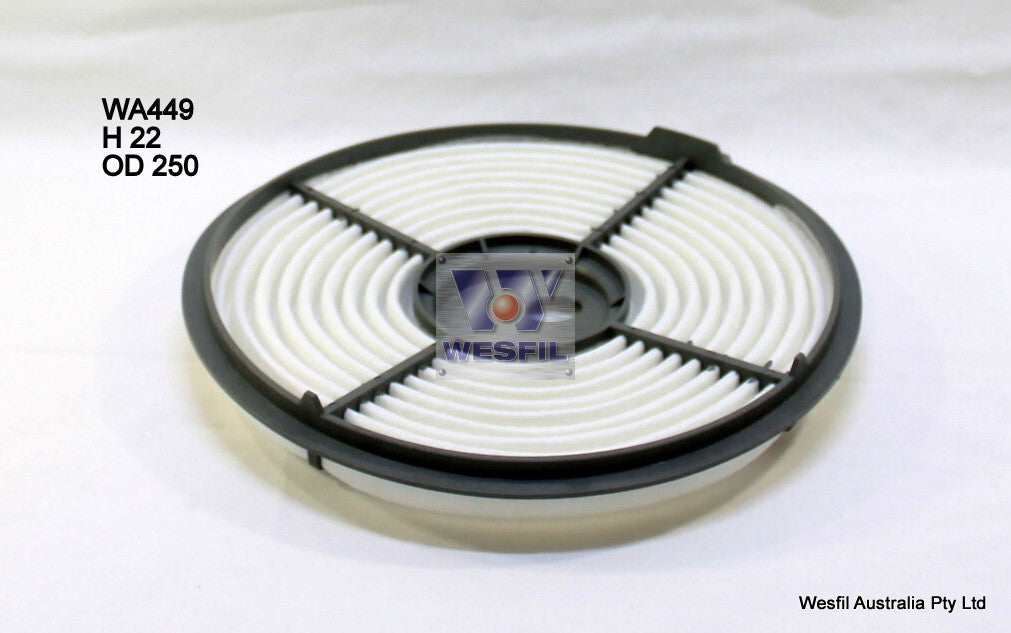Air Filter A449 Fits Holden/Toyota WA449 - Wesfil
