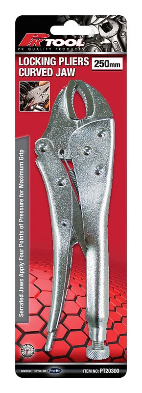 250mm (10”) Locking Plier - PKTool | Universal Auto Spares