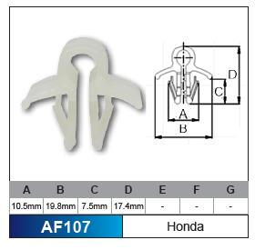 FASTENERS BAG 1000 AF107-1000 - Nice Products | Universal Auto Spares