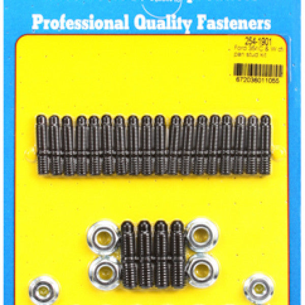 Oil Pan Stud Kit FORD V8 HEX OIL PAN STUD KIT 254-1901 - ARP