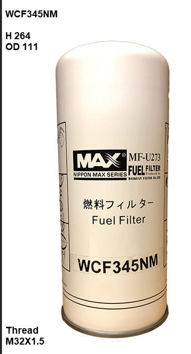 Diesel Fuel Filter Z963 Fits Nissan WCF345NM - Wesfil