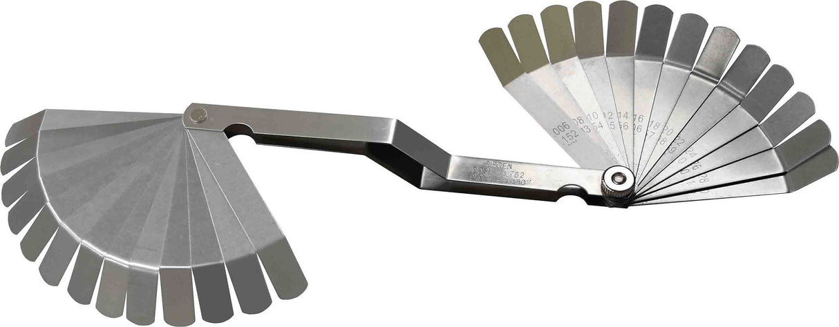 26 Blade Feeler Gauge Dual Sided Body Provides A Firmer Grip - PKTool