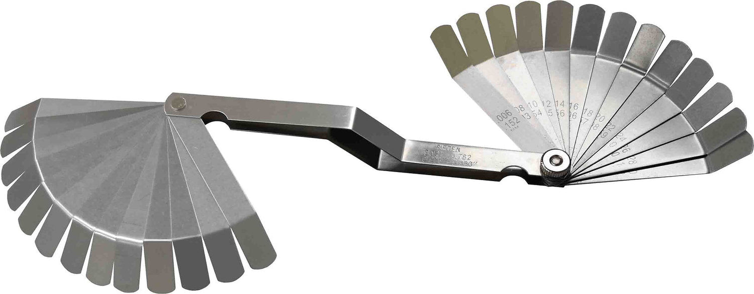 26 Blade Feeler Gauge Dual Sided Body Provides A Firmer Grip - PKTool