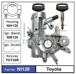 Ignition Housing NI128 - Nice Products | Universal Auto Spares