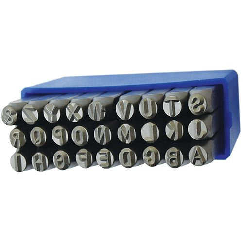 27 Piece CR-V Steel Letter Stamping Set - PKTool