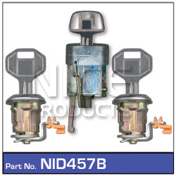 Ignition Barrel & Doors NID457B - Nice Products | Universal Auto Spares