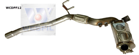 Diesel Particulate Filter (DPF) RPF212 Fits Volkswagen WCDPF12 - Wesfil