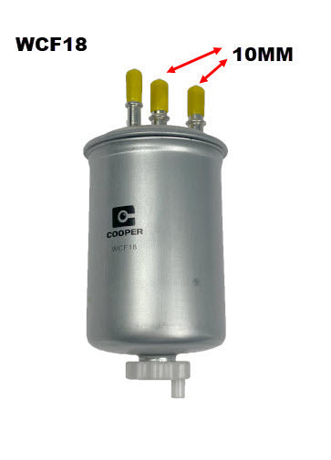 Diesel Fuel Filter Fits Ssangyong WCF18 - Wesfil