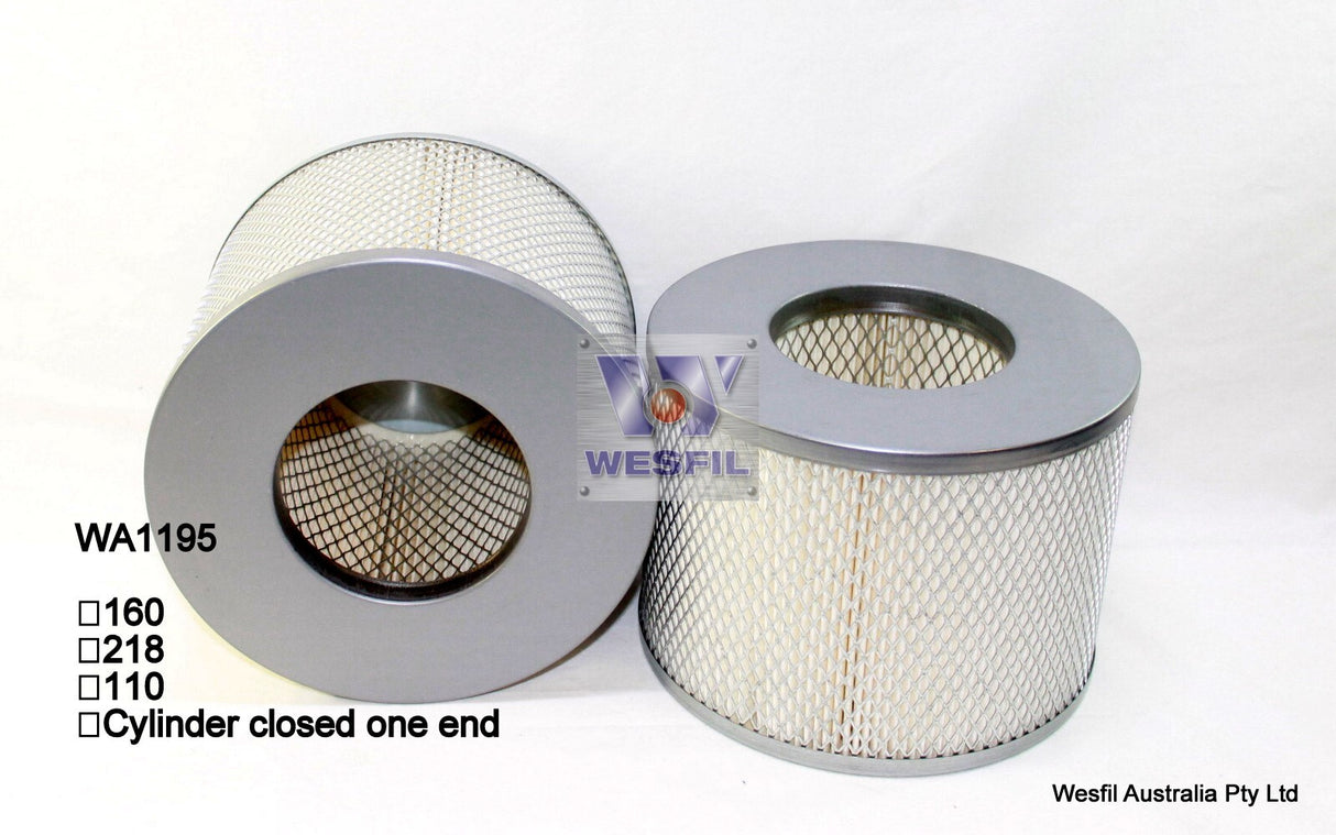 Air Filter A1751 Fits Hino WA1195 - Wesfil
