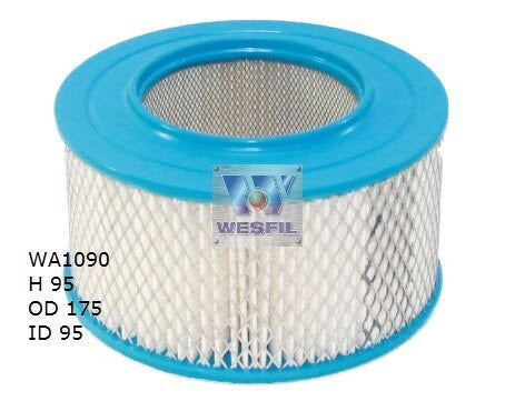 Air Filter A1380 Fits Saab/VW WA1090 - Wesfil