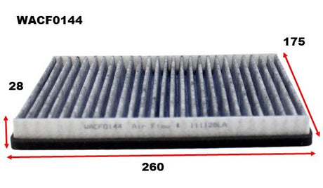 Cabin Filter Fits Volvo WACF0144 - Wesfil