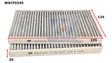 Cabin Filter RCA405MS Fits Haval WACF0245 - Wesfil