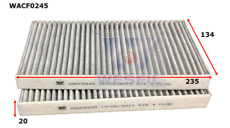 Cabin Filter RCA405MS Fits Haval WACF0245 - Wesfil
