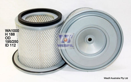 Air Filter HDA5858 Fits Nissan WA1000 - Wesfil