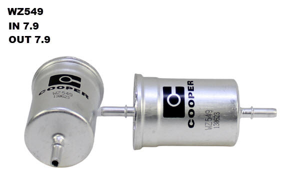 EFI Fuel Filter Z549 Fits Citroen/Peugeot WZ549 - Wesfil