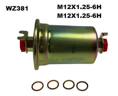 EFI Fuel Filter Z381 Fits Toyota WZ381 - Wesfil