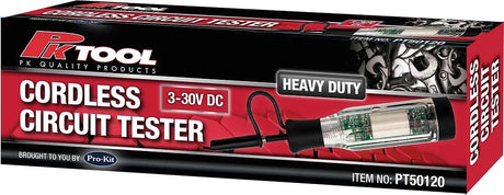 3-30v DC Cordless Circuit Tester - PKTool