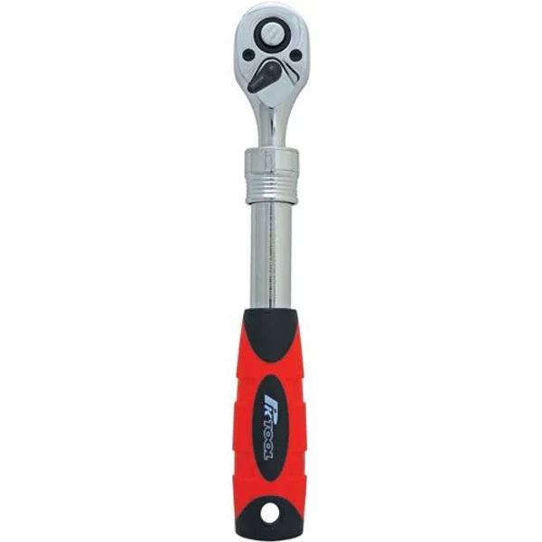 3/8" DR 220mm Extendable Handle CR-V Ratchet With 72 Teeth Range - PKTool
