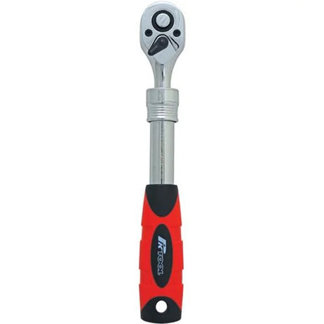 3/8" DR 220mm Extendable Handle CR-V Ratchet With 72 Teeth Range - PKTool
