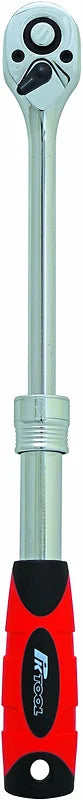 3/8" DR 220mm Extendable Handle CR-V Ratchet With 72 Teeth Range - PKTool