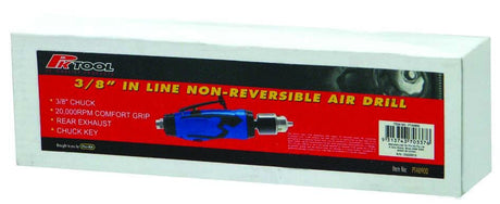 3/8” In Line Air Drill Non-Reversible 3/8" Chuck 20,000RPM - PKTool