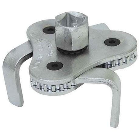 3 Claw Oil Filter Wrench Fits Filters With Adaptor - PKTool