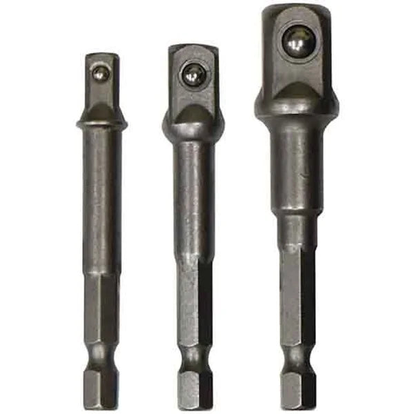 3 Pieces 1/4, 3/8 & 1/2" DR Adaptor Set - PKTool