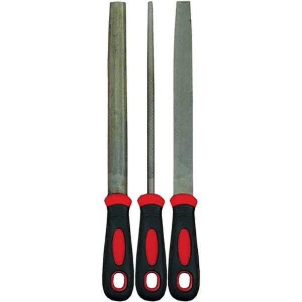 3 Pieces 200 (8”) Engineers File Set Flat, Half Round & Round - PKTool