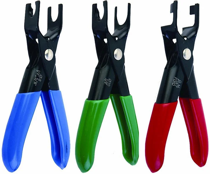 3 Pieces Fuel Line Disconnect Tool, Set Suits Fuel Line O/D - PKTool