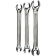 3 Pieces Metric Flare Nut CR-V Spanner Set - PKTool