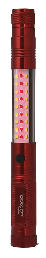 30 Led Work Light, Torch & Magnetic Telescopic Tool Adjustable Angle - PKTool | Universal Auto Spares