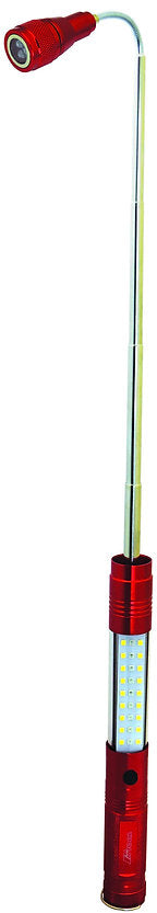 30 Led Work Light, Torch & Magnetic Telescopic Tool Adjustable Angle - PKTool