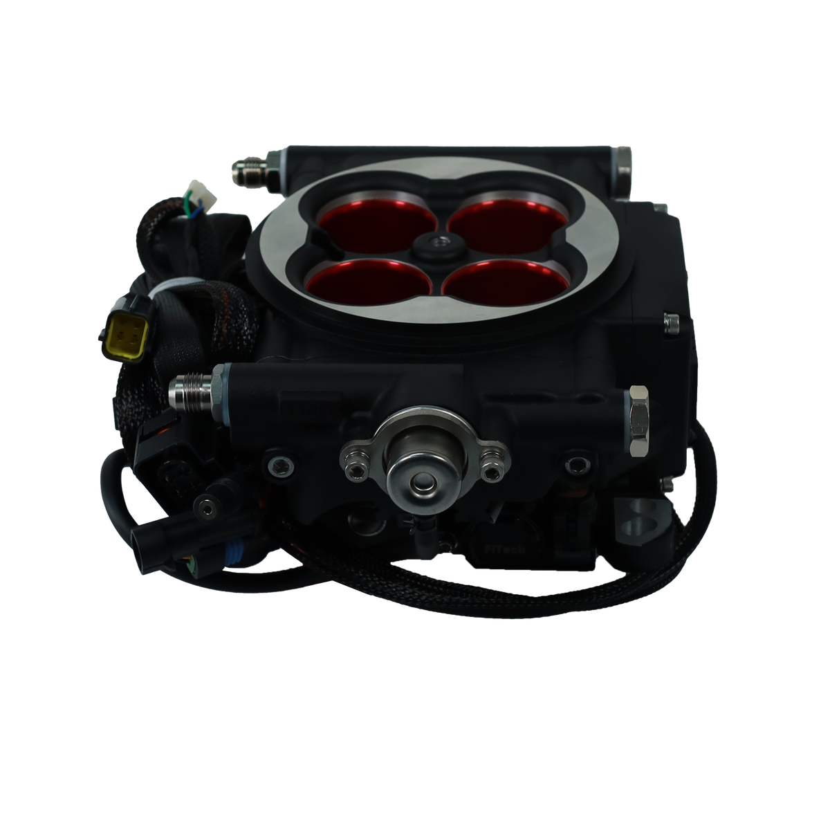 GO EFI 4 600HP Self Tuning Boost Or Nitrous EFI System Matte Black FI30004 - FiTech - Fuel & Ignition - FiTech