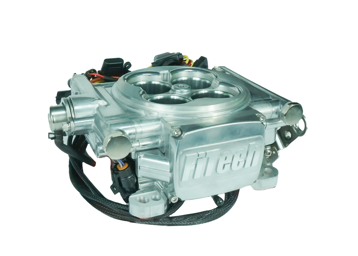 GO EFI 4 600HP Self Tuning Boost Or Nitrous EFI System Polished FI30006 - FiTech - Fuel & Ignition - FiTech