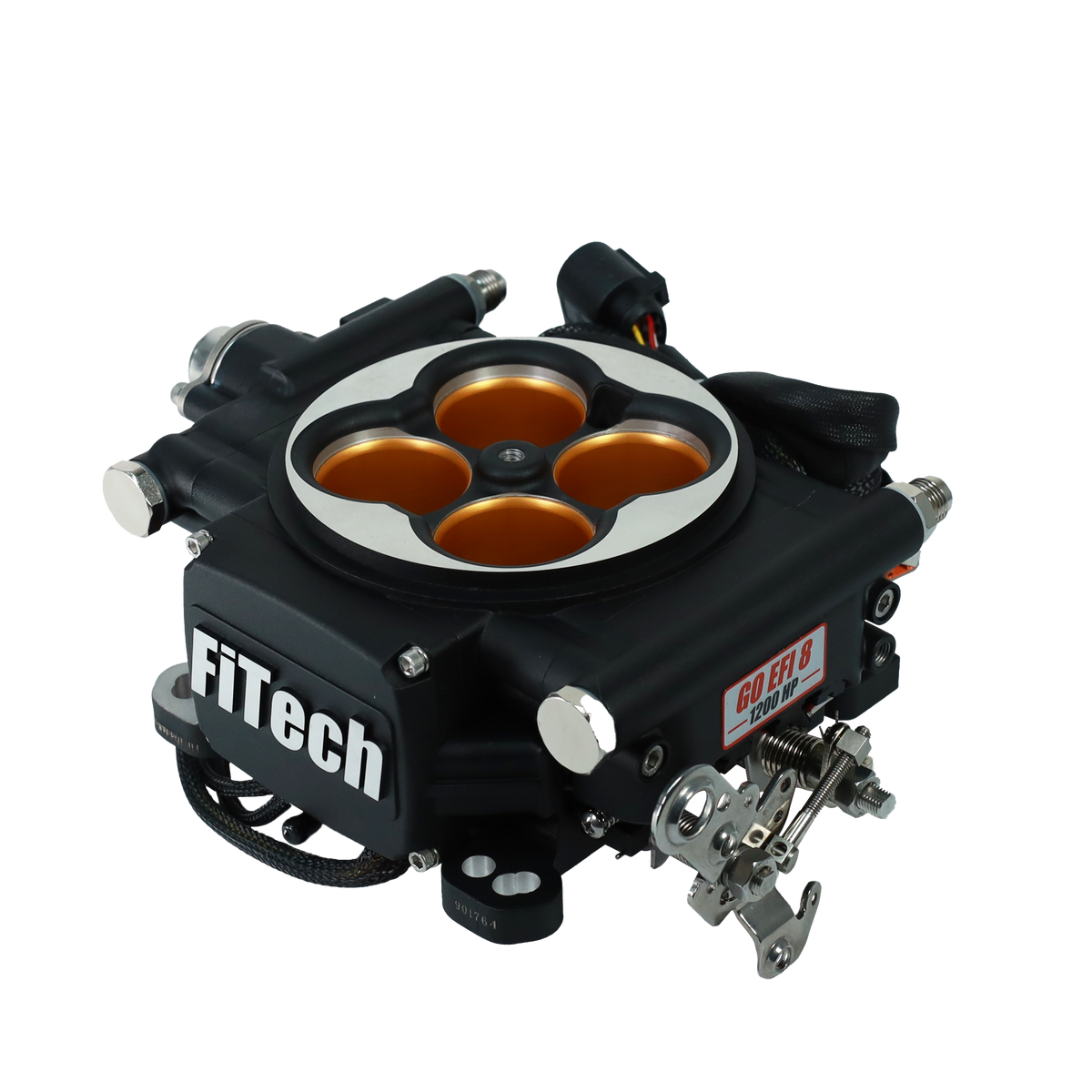 GO EFI 8 1200HP Self Tuning Boost Nitrous EFI System Black FI30012 - FiTech - Fuel & Ignition - FiTech