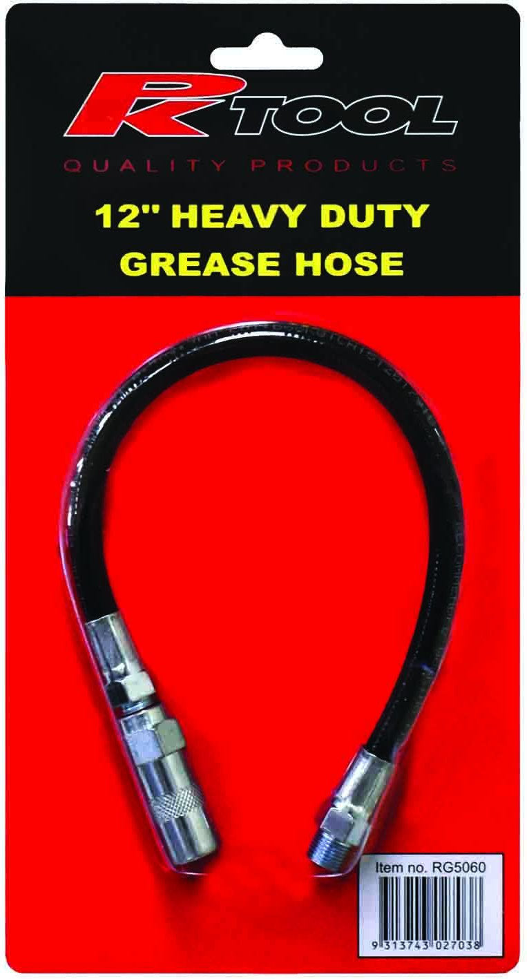 300mm (12") Grease Gun Hose Heavy Duty - PKTool