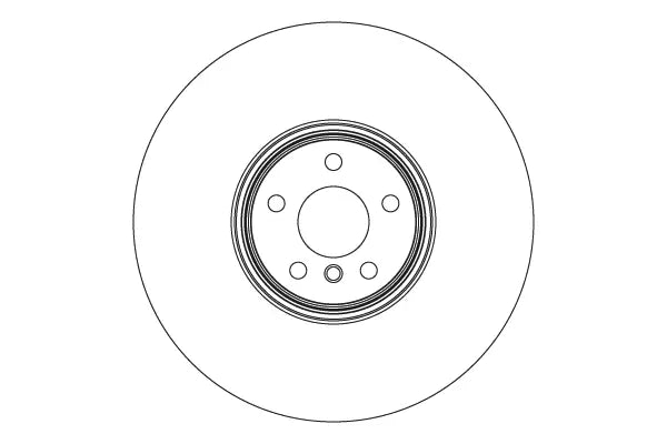 Brake Disc DF6638S - TRW