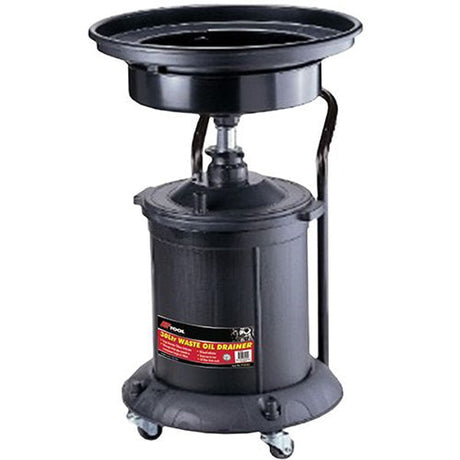 30Ltr Waste Oil Drainer Large Diameter 550mm Drain Pan - PKTool