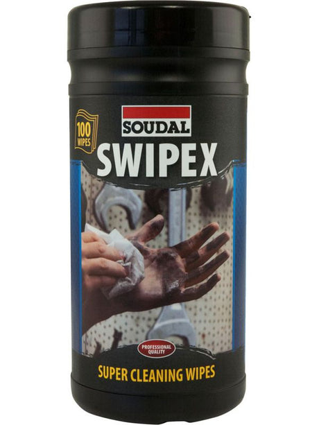 Swipex Hand Wipes 100pcs - Soudal | Universal Auto Spares