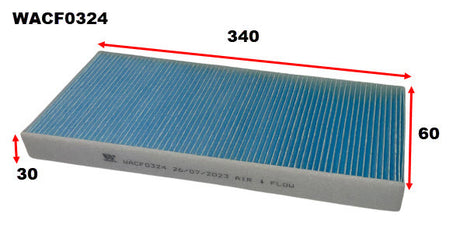 Cabin Filter Fits Mercedes WACF0324 - Wesfil