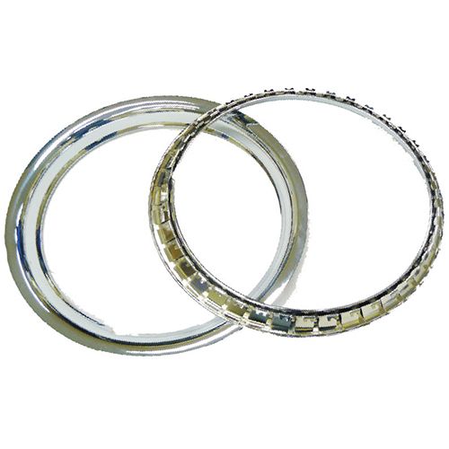 4 Pieces 16" Chrome Steel Wheel Trim Ring Set - PC Procovers