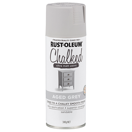 Painter’s Touch Plus Ultra Matt Aged Grey Spray 340g - Rust-Oleum