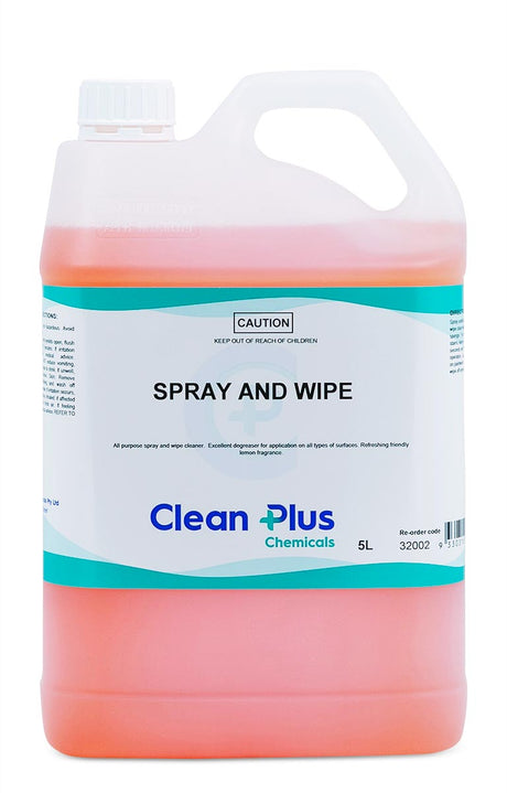 Spray and Wipe All Purpose Spray 5L - Clean Plus | Universal Auto Spares